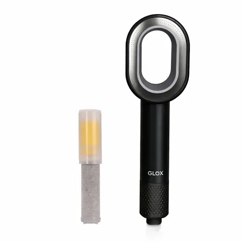 Filtrační sprchová hlavice černá Glox SH002B