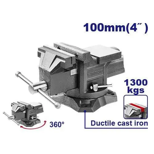 Emtop Svěrák zámečnický otočný 100mm
