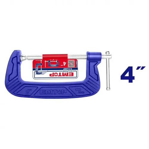 Emtop Svěrka G litinová 100mm