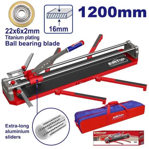 Emtop Profesionální řezačka na dlažbu a obklady1200mm
