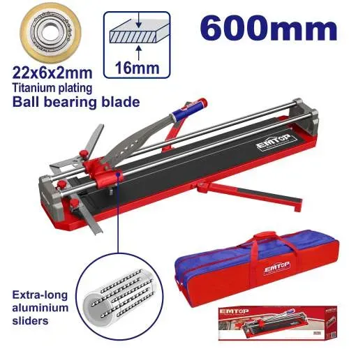 Emtop Profesionální řezačka na dlažbu a obklady 600mm