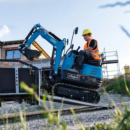 Scheppach EXC 815 - minibagr