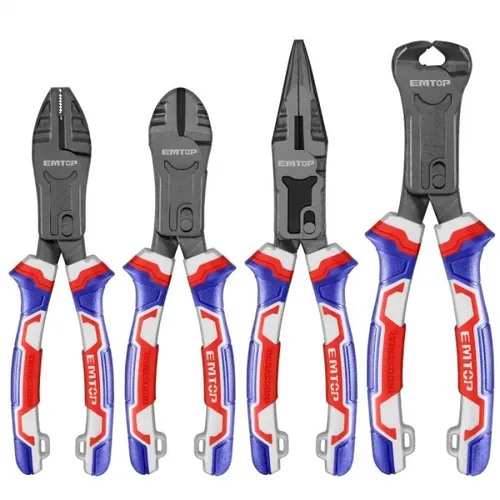 Emtop Sada převodových kleští 4 ks (úspora síly 65%)