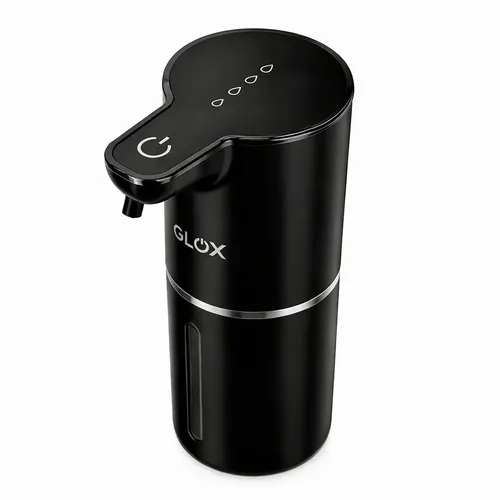Bezdotykový dávkovač mýdla černý Glox GM1B