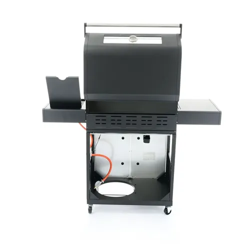 Riwall PRO RGG 41 EXL luxusní plynový gril 17 kW se čtyřmi hořáky a bočním vařičem