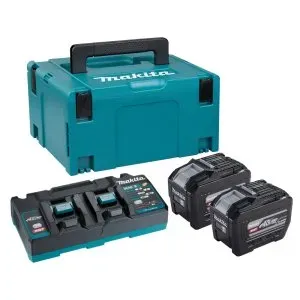 Makita PSKGPE2J sada Li-ion XGT 40V 2xBL4080H+DC40RB+Makpac