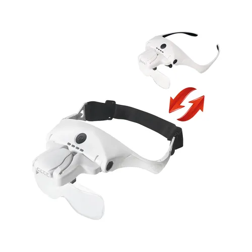 Brýle s lupou a osvětlením, 3,5×, usb nabíjení EXTOL LIGHT 43165