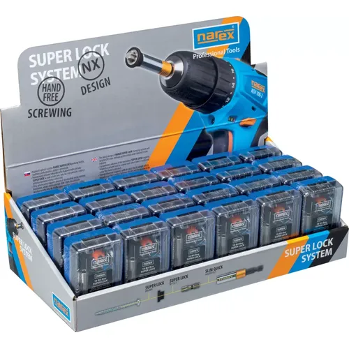 24x 18-Bit Box SL Displ. bity sada 24x18 Super Lock NAREX