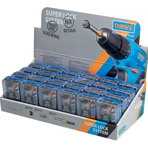 24x 18-Bit Box SL Displ. bity sada 24x18 Super Lock NAREX
