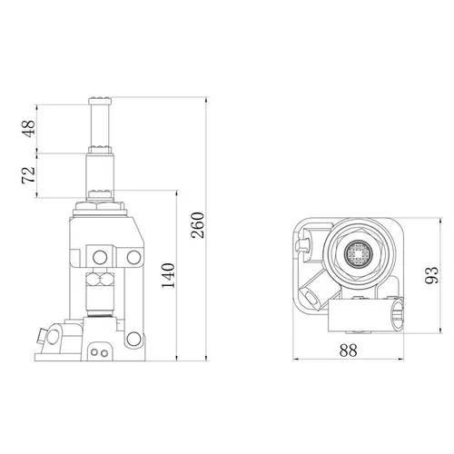 Hydraulický zvedák GSH 2T Güde 18040