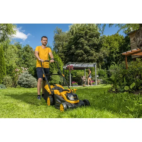 Riwall PRO RALM 3820 akumulátorová sekačka 2 x 20 V (bez baterie a nabíječky)