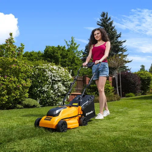 Riwall PRO RALM 3320i akumulátorová travní sekačka 20 V (bez baterie a nabíječky)