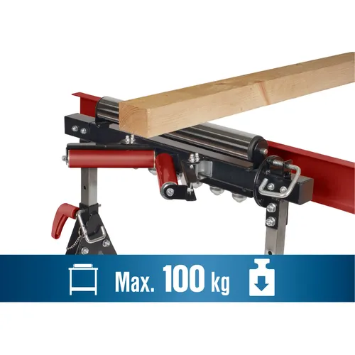 Koza/podavač 4-funkční, nosnost až 200kg, výška 83-127cm FORTUM 4759985