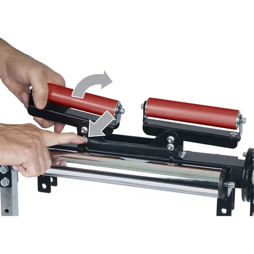 Koza/podavač 4-funkční, nosnost až 200kg, výška 83-127cm FORTUM 4759985