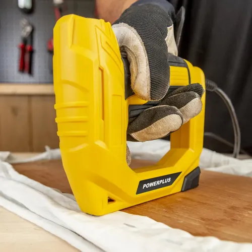 Elektrická sponkovačka / hřebíkovačka 45W Powerplus POWX13701