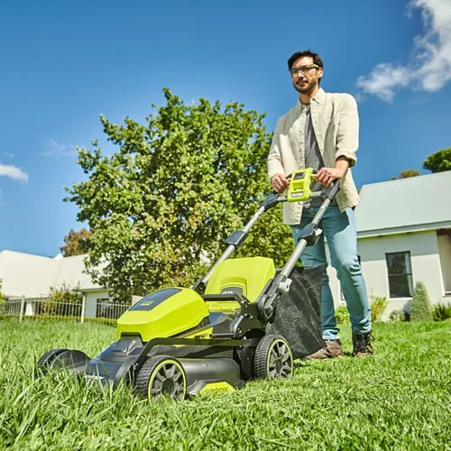 RYOBI RY36LM40A-0 36V bezuhlíková akumulátorová sekačka (bez baterie a nabíječky)