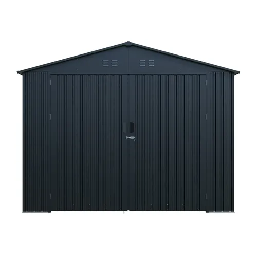 Riwall PRO RMCG 20x10 Anthracite kovová garáž 3 x 6 m se sedlovou střechou Antracit