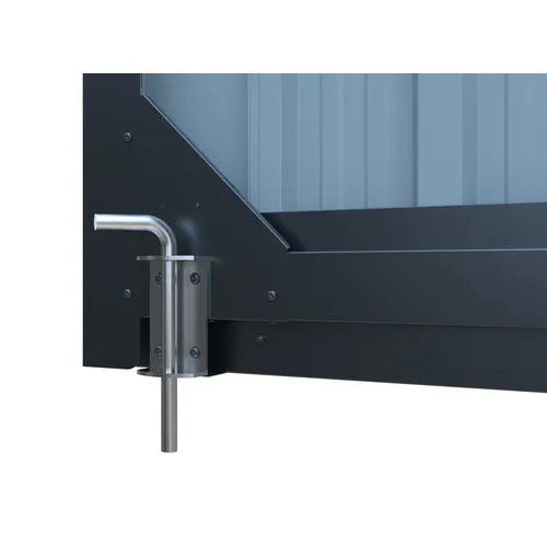Riwall PRO RMCG 20x13 Anthracite kovová garáž 3,8 x 6 m se sedlovou střechou Antracit