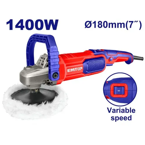 Emtop Elektrická leštička1400W 230mm VS