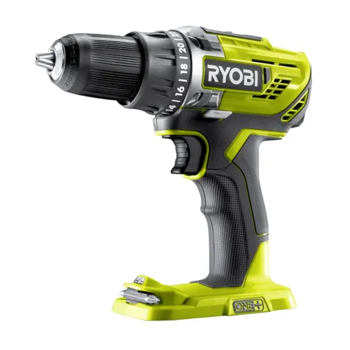 RYOBI R18DD3-0 aku 18 V vrtací šroubovák ONE+ (bez baterie a nabíječky)