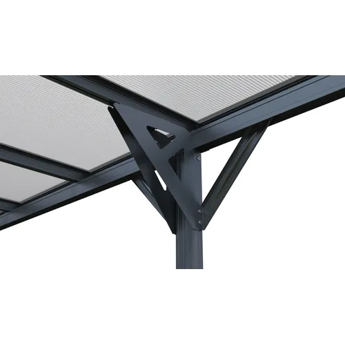 Riwall PRO RMCP 16 x 10 Anthracite přístřešek pro auto ( 5 x 3 m )