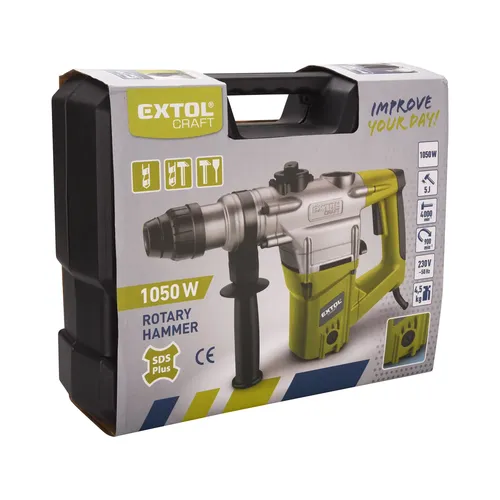 Zrušeno! nahrazeno výrobkem 401233 kladivo vrtací, sds plus, 5j EXTOL CRAFT 401232