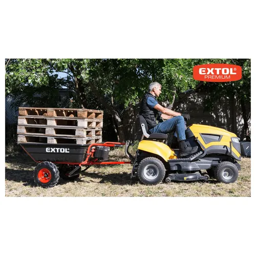 Dvoukolák nákladní s převodovkou aku, 400kg, 225l, 40v li-ion, 6ah EXTOL PREMIUM 8891592