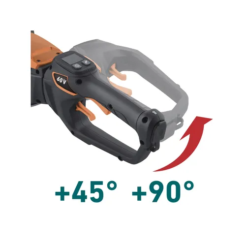 Nůžky na živé ploty aku, 60v, bez baterie a nabíječky EXTOL INDUSTRIAL 8795723