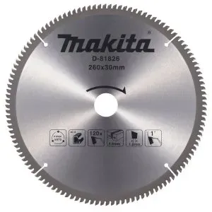 Makita D-81826 kotouč pilový TCT hliník 260x30mm 120Z=old D-61880
