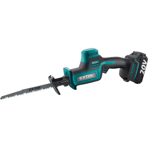 Pila ocaska aku share20v, brushless, 2ah EXTOL INDUSTRIAL 8791828
