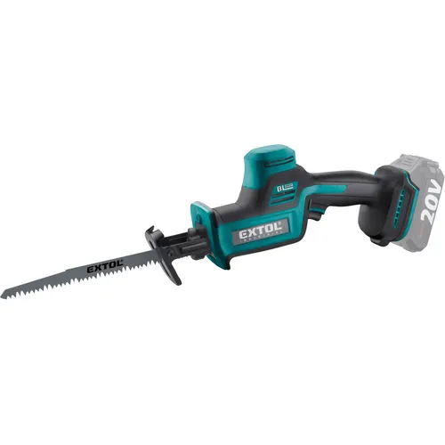 Pila ocaska aku share20v, brushless, bez baterie a nabíječky EXTOL INDUSTRIAL 8791829