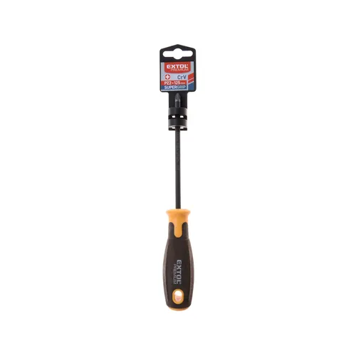 Zrušeno! nahrazeno výrobkem 8819237, šroubovák křížový pz supergrip, pz 2x125mm, crv EXTOL PREMIUM 8819277