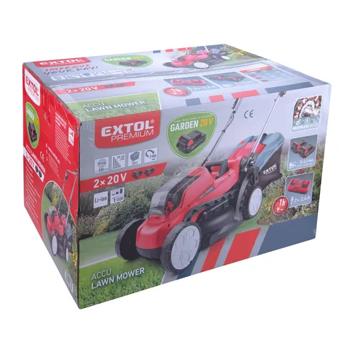 Zrušeno! nahrazeno výrobkem 8791903, sekačka aku, brushless, garden20v, 20v li-ion, bez baterie a nabíječky EXTOL PREMIUM 8895721