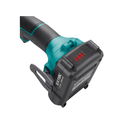 Zrušeno! nahrazeno výrobkem 8791804, vrtací šroubovák aku s příklepem share20v, brushless, 20v li-ion, 2ah EXTOL INDUSTRIAL 8791802