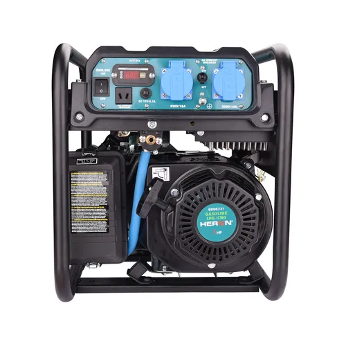 Zrušeno! nahrazeno výrobkem 8896237, elektrocentrála digitální invertorová (benzín/lpg/ng), 7hp/3,7kw HERON 8896231