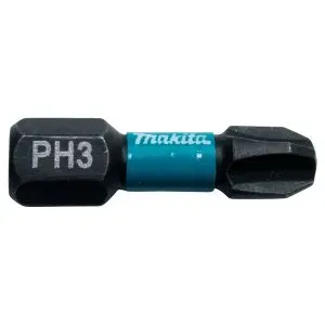 Makita B-63622 torzní bit 1/4" IMPACT BLACK PH3, 25mm 2 ks=new E-28911