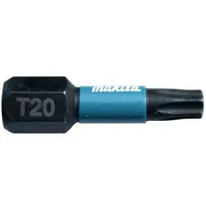 Makita B-63672 torzní bit 1/4" IMPACT BLACK T20, 25mm 2 ks=new E-28977