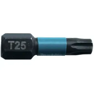 Makita B-63688 torzní bit 1/4" IMPACT BLACK T25, 25mm 2 ks=new E-28983