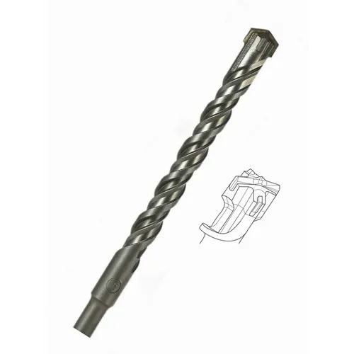 14 x 160 mm vrták SDS Plus 4-břitý HSS Tools Powerplus 2449-1142