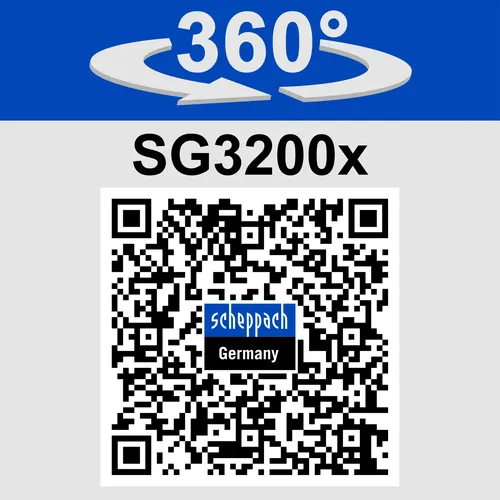 Scheppach SG 3200x rámová elektrocentrála 2800 W s AVR regulací