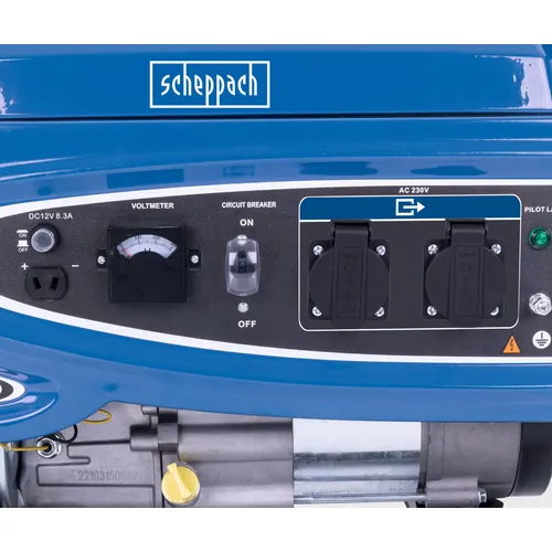 Scheppach SG 2700 rámová elektrocentrála 2200W s AVR regulací