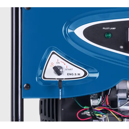 Scheppach SG 7300 rámová elektrocentrála 5500 W s AVR regulací a elektrostartem