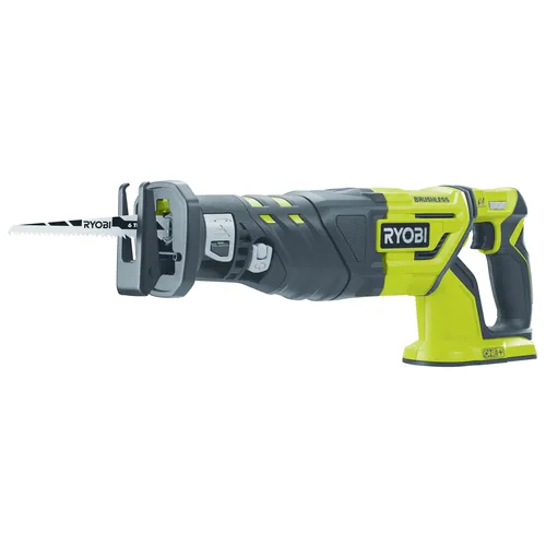 RYOBI R18RS7-0 aku 18 V bezuhlíková šavlová pila ONE+ (bez baterie a nabíječky)