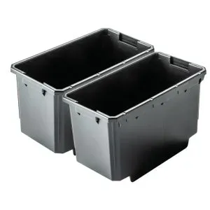 Makita T-92156 sada středně hlubokých zásobníků, 2 ks