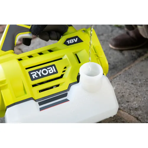 RYOBI RY18FGA-0 aku 18 V mlhovač s 2l nádobou (bez baterie a nabíječky)