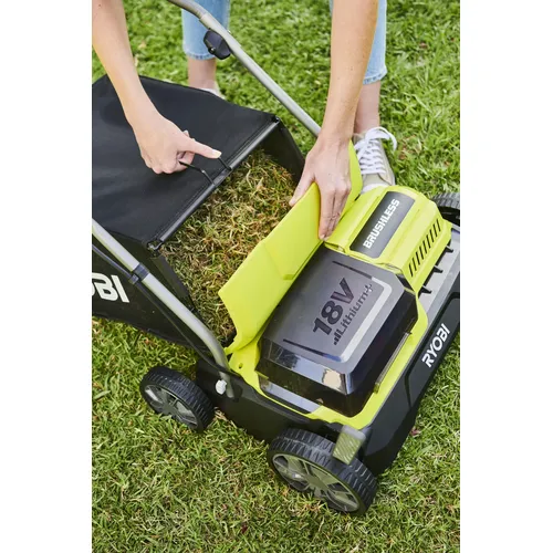 RYOBI RY18SFX35A-240 2x 18 V aku provzdušňovač + 2x 4 Ah akumulátor + nabíječka