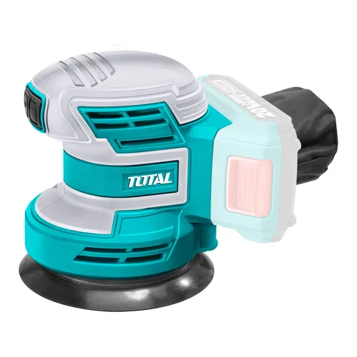 Zrušeno! nahrazeno výrobkem trosli2002 bruska excentrická aku, 125mm, 20v li-ion, 2000mah, bez baterie a nabíječky, industrial TOTAL TROSLI2001