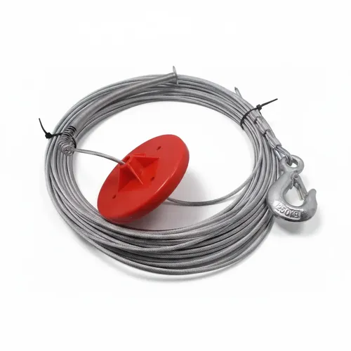Lano včetně háku pro elektrický lanový kladkostroj ESW 500 0619950083CPL Unicraft