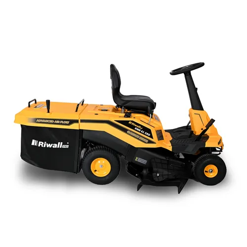 Riwall PRO RMR 61 CRD travní rider 61 cm s funkcí 3 v 1 a automatickou převodovkou