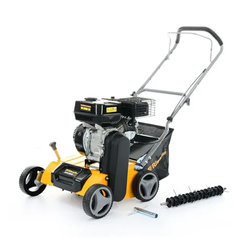 Riwall PRO RPV 4058 travní vertikutátor/provzdušňovač s benzinovým motorem 40 cm